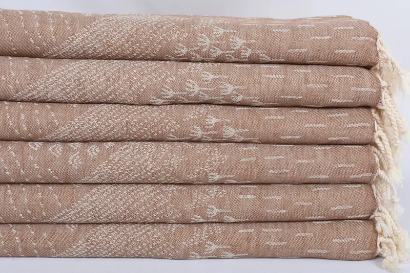 Wedding Gift, Bridesmaid Gifts, Monogram Kitchen Towel, Holiday Towel, Embroidery Towel, 36x18 Cotton Mountain Design Towel, Bridesmaid Gift Towel - 4