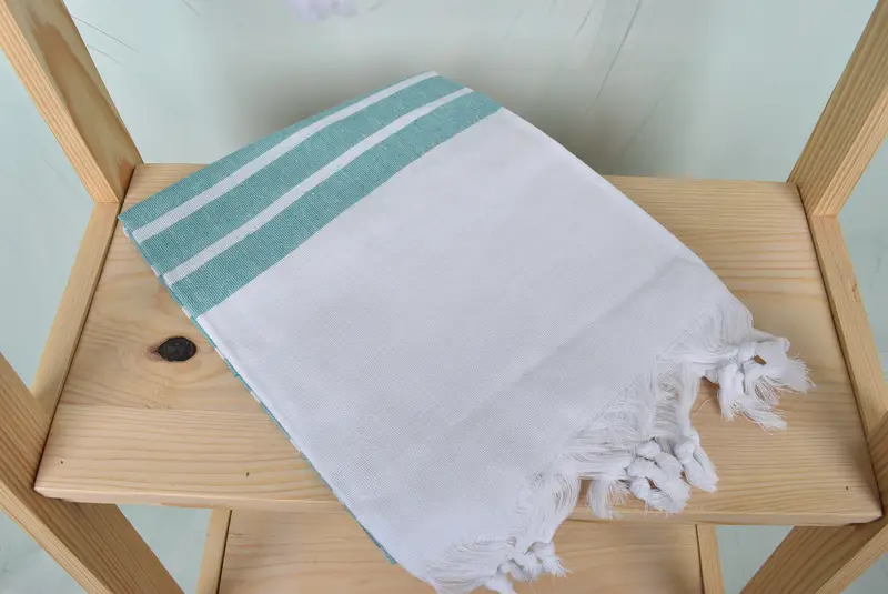 70x40 Cotton Striped Towel, Bachelor Party Favors, Bridesmaid Gift Towel, Guest Towel, Peshtemal Towel, Travel Towel, Turkish bath towel, Gym Towel - 5