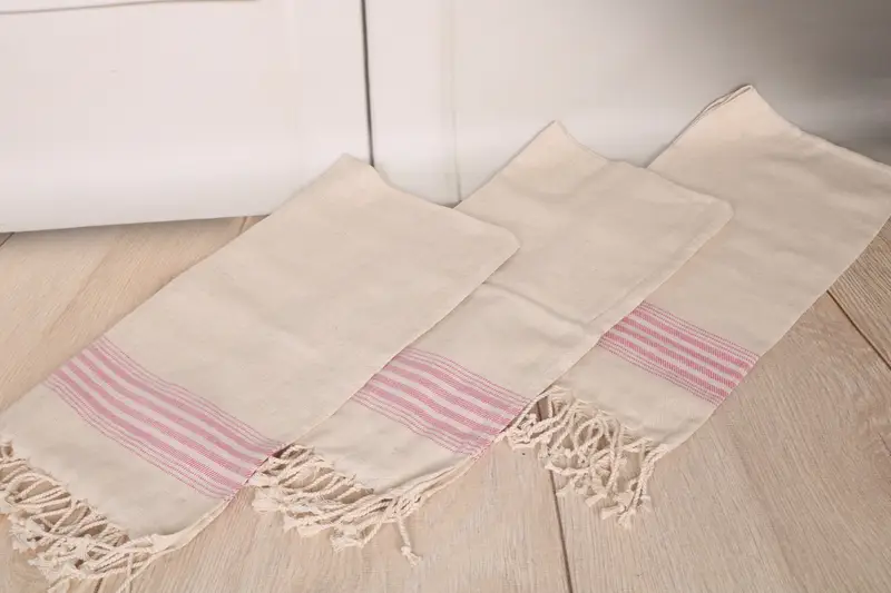 Valentines Day Gift For Him, 36x18 Linen Striped Towel, Bathroom Towels, Girl Trip Party Favor, Bridesmaid Gift, Turkish Hand Towel, Wedding Favors - 6