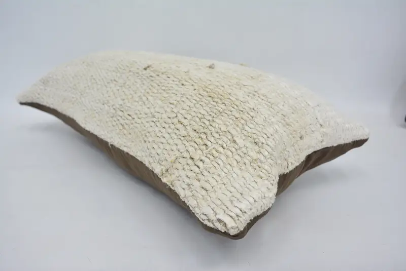 Geometric Embroidered Pillow, 12x24 Inches Decorative Pillow - 6