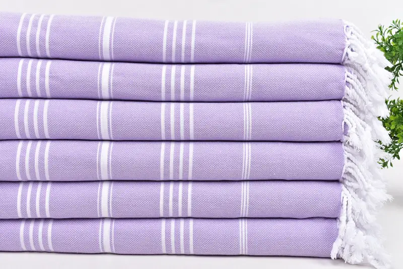70x40 Cotton Striped Towel, Custom Gift, Valentines Gift, Bulk Order Towel, Decorative Towel, Bachelor Bachelorette Party Favors, Embroidered Towel - 3