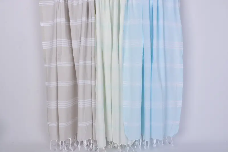 Bridesmaid Proposal Gift, Cotton towel, Turkish Towel USA, Large Beach Towel Personalized, Home Decor Gifts, Guest Towel, 70x36 Cotton Striped Towel - 8
