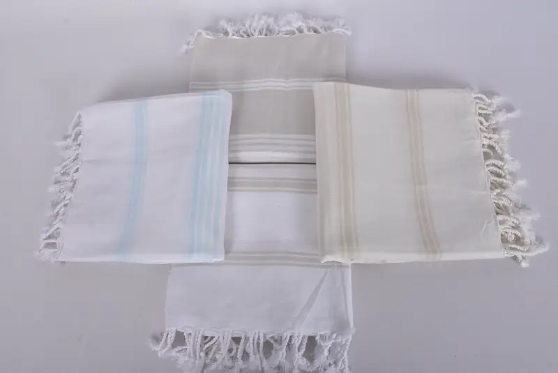 Bridesmaid Proposal Gift, Cotton towel, Turkish Towel USA, Large Beach Towel Personalized, Home Decor Gifts, Guest Towel, 70x36 Cotton Striped Towel - 6