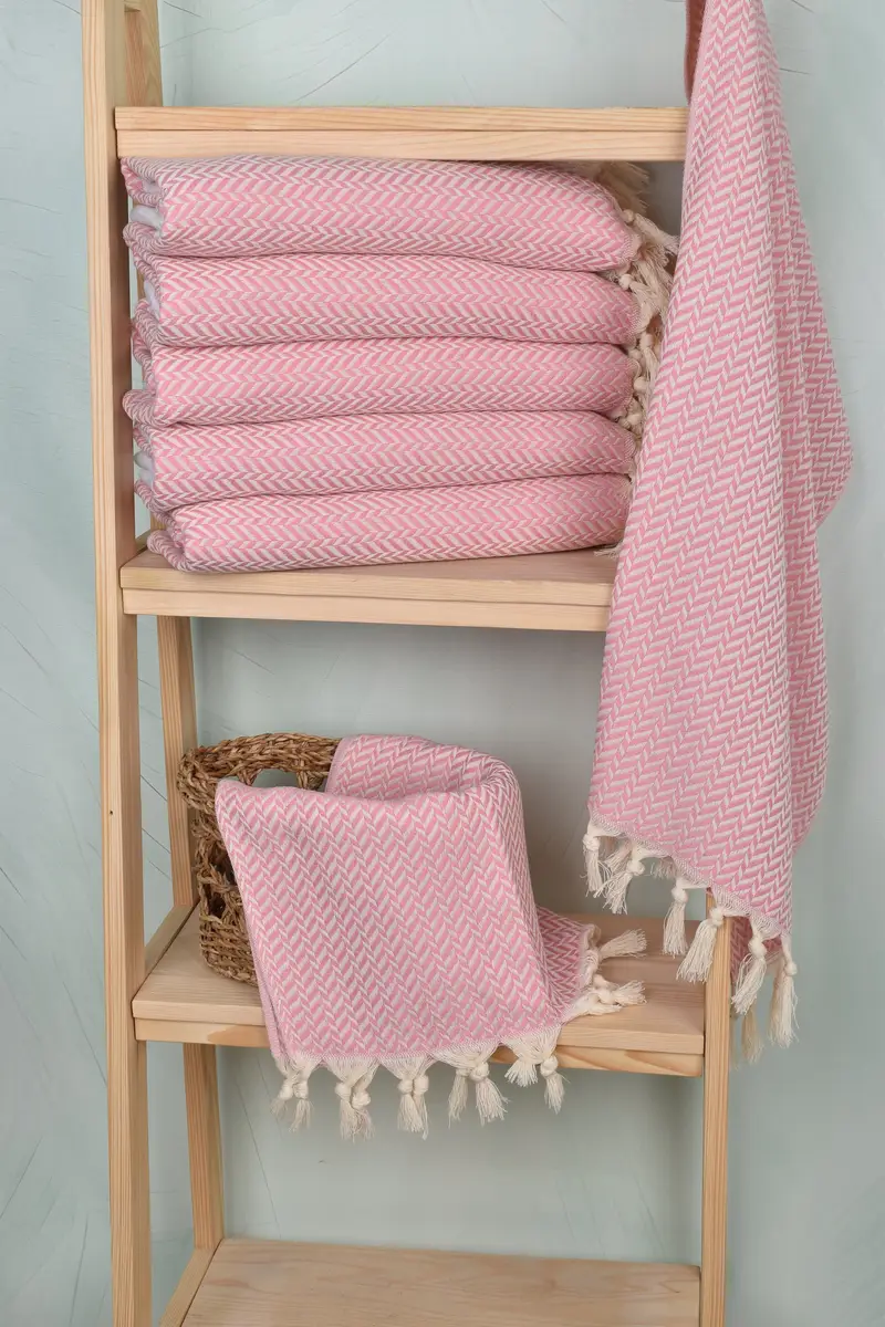 36x18 Cotton Chevron Towel, Monogrammed Hand Towel, Bridesmaid Gifts, Bride Gift, Halloween Bachelorette Party Favors, Personalized Hand Towel - 3