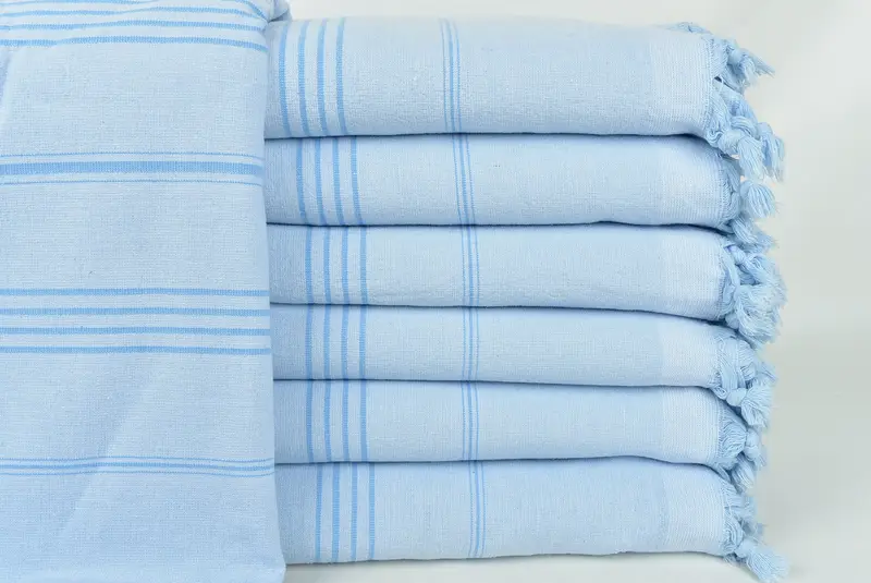 Monogram Turkish Towel, Soft towel, Quick-Dry Beach Towel, Best Wedding Gift, Handmade Gift, Pool Towels, 68x36 Cotton Striped Terry Towel - 1