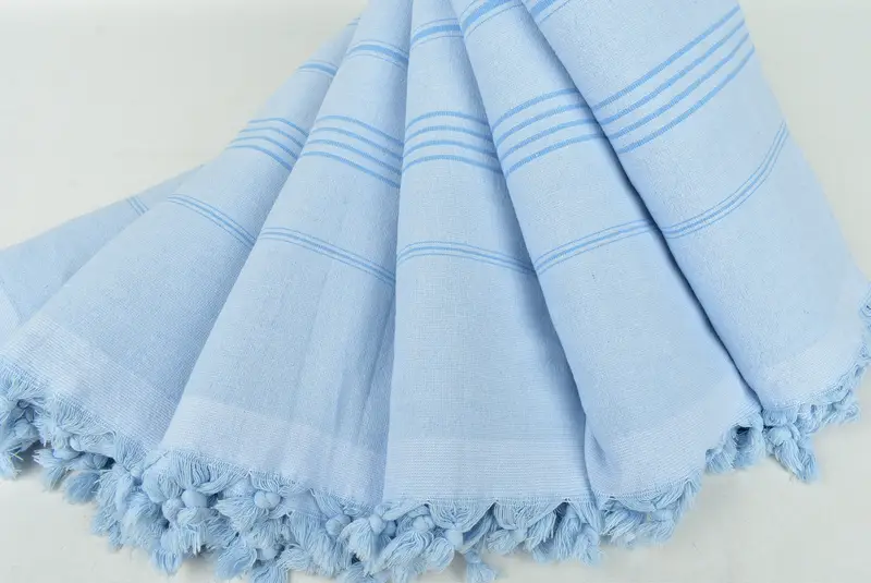 Monogram Turkish Towel, Soft towel, Quick-Dry Beach Towel, Best Wedding Gift, Handmade Gift, Pool Towels, 68x36 Cotton Striped Terry Towel - 4