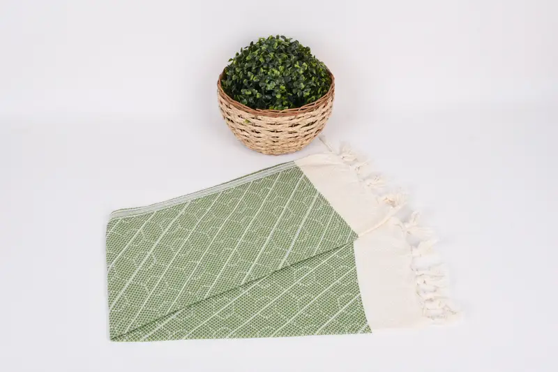 Turkish Towel Hand Towel, Grandma Gift, Turkish Tea Towel, Turkish Towel Monogram, Monogram Towels, 36x18 Cotton Geometric Towel, Personalized Gifts - 4