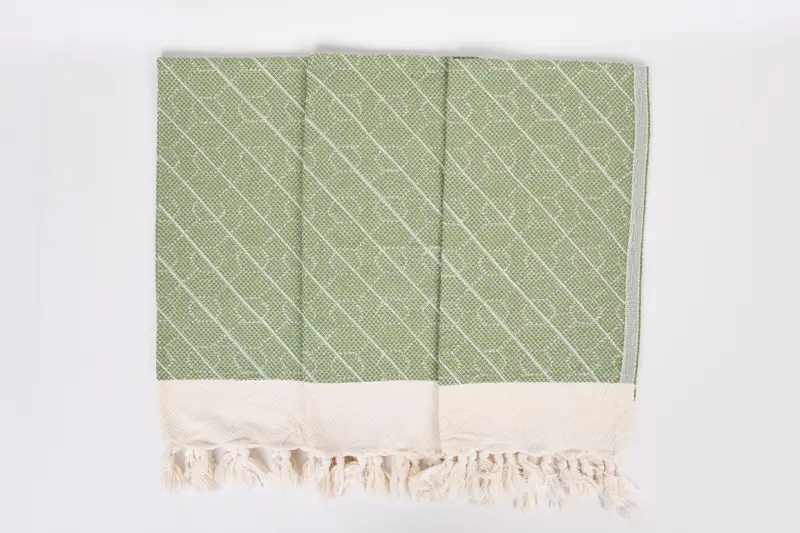 Turkish Towel Hand Towel, Grandma Gift, Turkish Tea Towel, Turkish Towel Monogram, Monogram Towels, 36x18 Cotton Geometric Towel, Personalized Gifts - 7