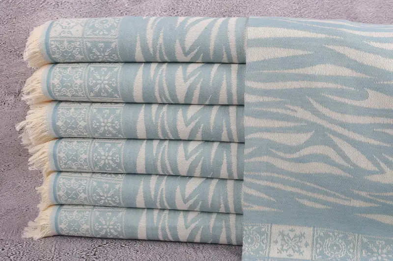Gift For Mom, Personalized Kitchen Towel, Decorative Towel, Turkish Hand Towel, 28x20 Cotton Striped Towel, Personalized Hand Towel, Bachelor Towel - 2