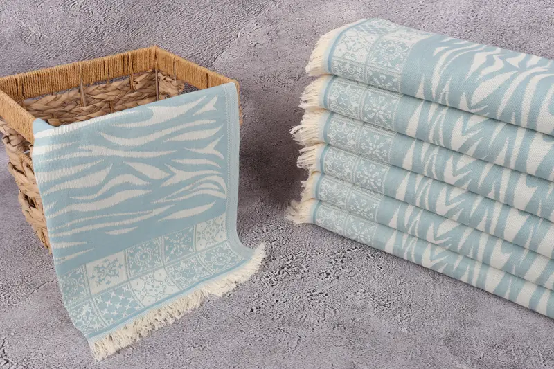 Gift For Mom, Personalized Kitchen Towel, Decorative Towel, Turkish Hand Towel, 28x20 Cotton Striped Towel, Personalized Hand Towel, Bachelor Towel - 4