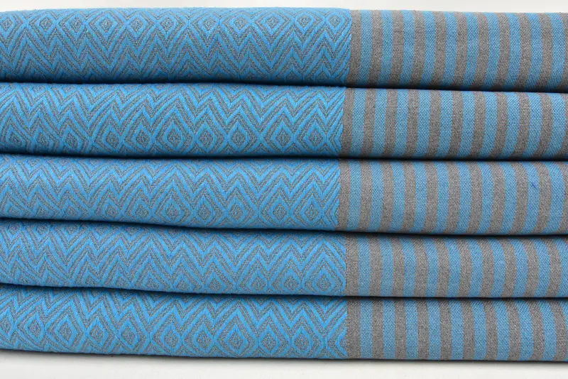 Custom Blanket, 104x80 Linen Diamond Towel, Customized Turkish Blanket, Personalized Gifts, Wedding For Favor, Bridesmaid Gifts, Turkish Bedcover - 4