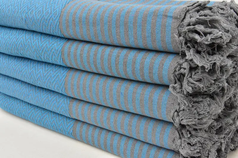 Custom Blanket, 104x80 Linen Diamond Towel, Customized Turkish Blanket, Personalized Gifts, Wedding For Favor, Bridesmaid Gifts, Turkish Bedcover - 3