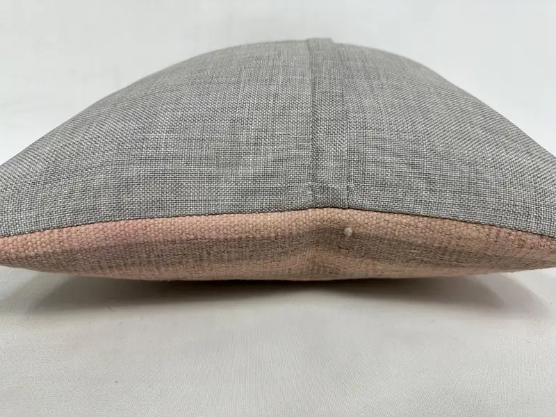Kilim Pillow, Pillow for Couch, Pillow, Boho Chic Pillow Sham, Tribal Pillow Case, Vintage Pillow, 16x16 Beige Pillow, Tribal Pillow Cover - 7