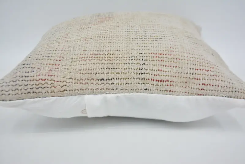 Turkish Kilim Pillow, Pillow Sham, Lounge Throw Cushion Case, 12x12 Yellow Pillow, Antique Pillows, Interior Designer Pillow - 5