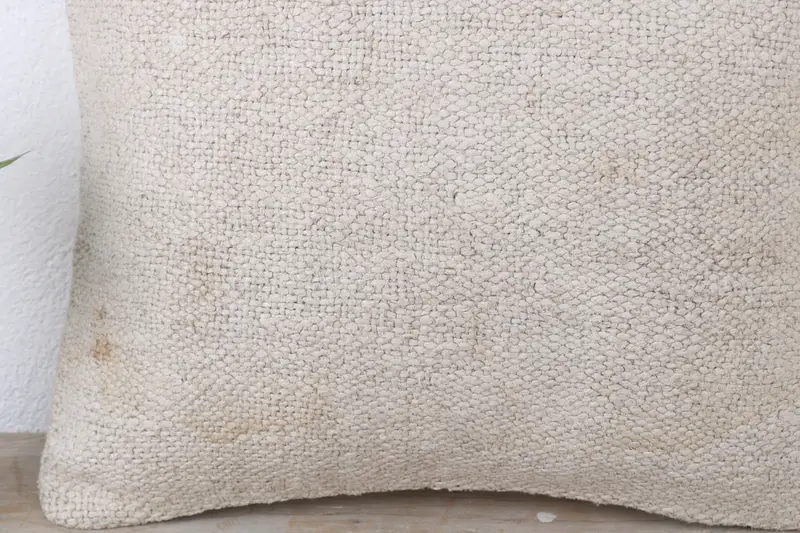 Home Decor Pillow, Cushion Case, Sofa Bolster Pillow Cover, Kilim Pillow Cover, 16x16 White Pillow, Boho Pillow Sham Cover - 3