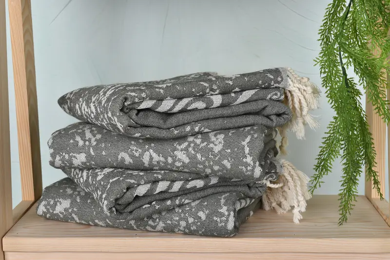 Handmade Gift, 70x40 Cotton Carretta Patterned Towel, Turkish Towel Bulk, Gift Boxes Towel, Bachelorette Party Decorations, Wedding Gifts Towel - 8