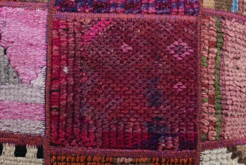 Home Decor Pillow, Kilim Pillow Cover, 24x24 Purple Pillow Sham, Pillow Case, Pillow for Sofa, Bohemian Cushion Pillow Cover - 3