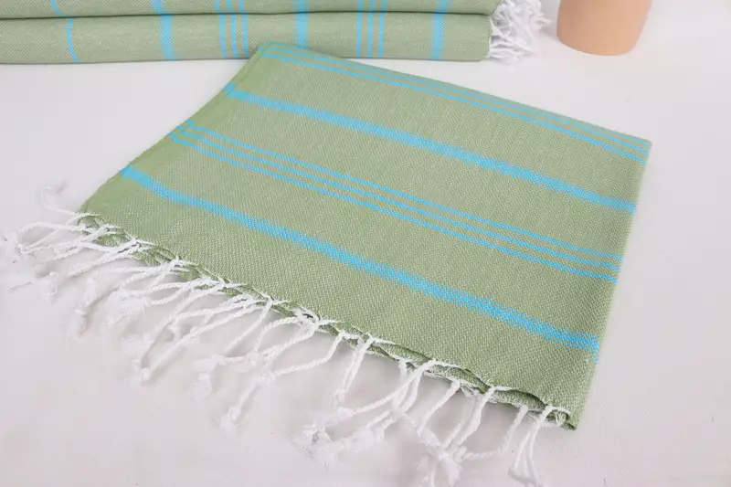 Bridesmaid Favors, Bachelor Towel, Gift For Her, 40x24 Cotton Striped Towel, Monogram Hand Towel, Turkish Towel Hand Towel, Gym Towel, Wedding Gift - 5
