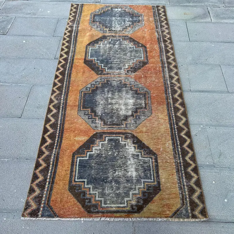 Alfombra de camuflaje amarilla, 3,1 x 6,8 pies, acento elegante para el hogar