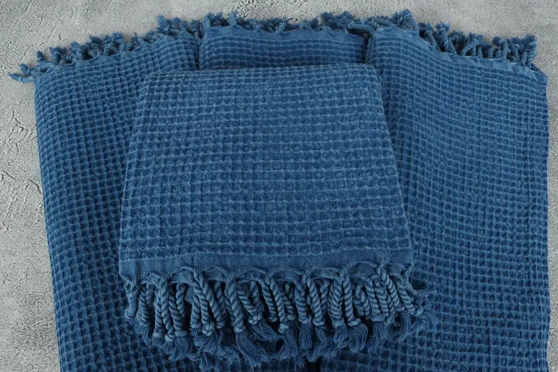 Personalized Gift For Her, Personalized Beach Towel, Bulk Order Towel, 68x36 Cotton Waffle Towel, Personalized Bridesmaid Gift, Turkish bath towel - 4