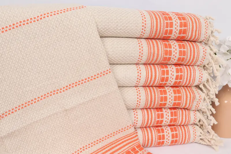 Best Friend Wedding Gift, Summer Gift, Halloween Gifts, Wedding Gift, Personalized Kitchen Towel, Monogrammed Hand Towel, 40x20 Linen Striped Towel - 1