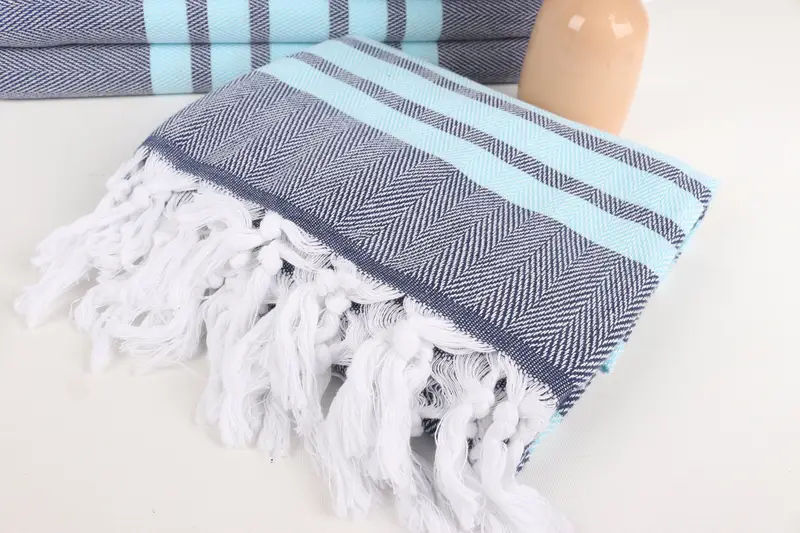 Monogrammed Turkish Towel, Turkish towel, 68x36 Cotton Chevron Towel, Bridal Shower Favor, Summer Towel, Turkish Towel USA, Personalized Beach Towel - 5