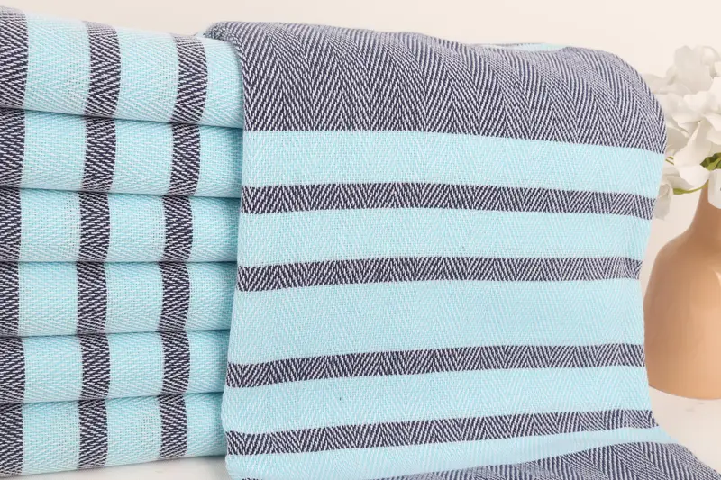 Monogrammed Turkish Towel, Turkish towel, 68x36 Cotton Chevron Towel, Bridal Shower Favor, Summer Towel, Turkish Towel USA, Personalized Beach Towel - 2