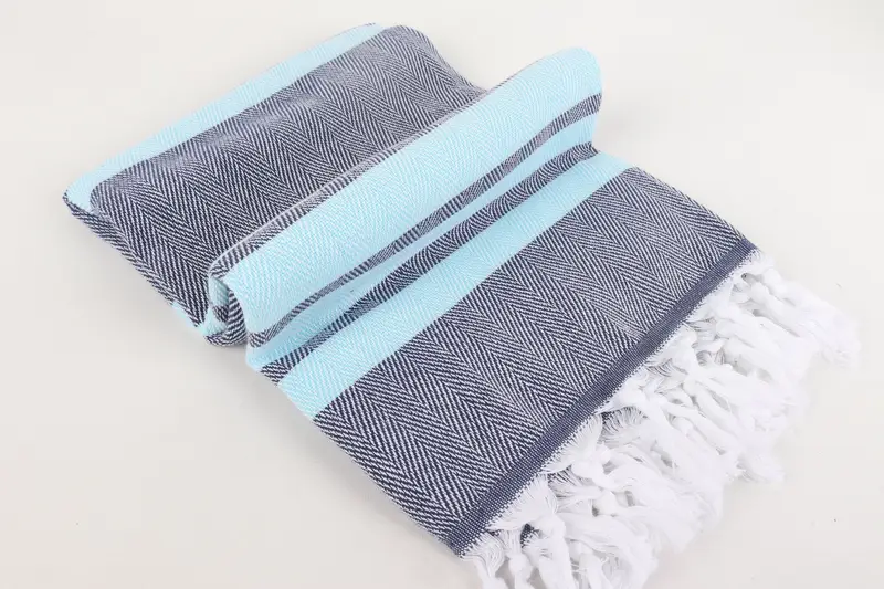 Monogrammed Turkish Towel, Turkish towel, 68x36 Cotton Chevron Towel, Bridal Shower Favor, Summer Towel, Turkish Towel USA, Personalized Beach Towel - 6