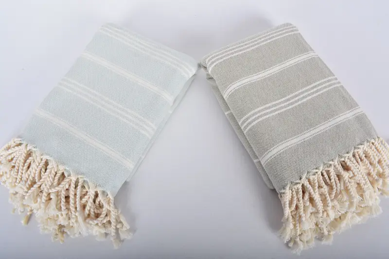 Spooky Bachelorette Party Gifts, Bridesmaid Favors, 36x24 Cotton Striped Towel, Turkish Hand Towel, Turkish Tea Towel, Monogram Hand Towel - 6