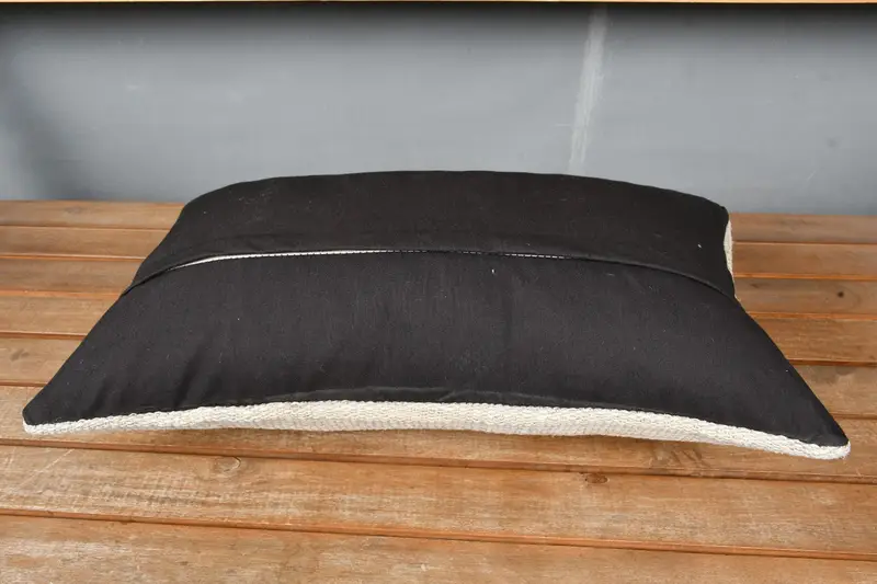 Outdoor Patio Pillow Sham, 12x20 Beige Pillow Case, Cushion Cover, Kilim Pillow, Ethnical Kilim Rug Pillow, Antique Pillows - 5