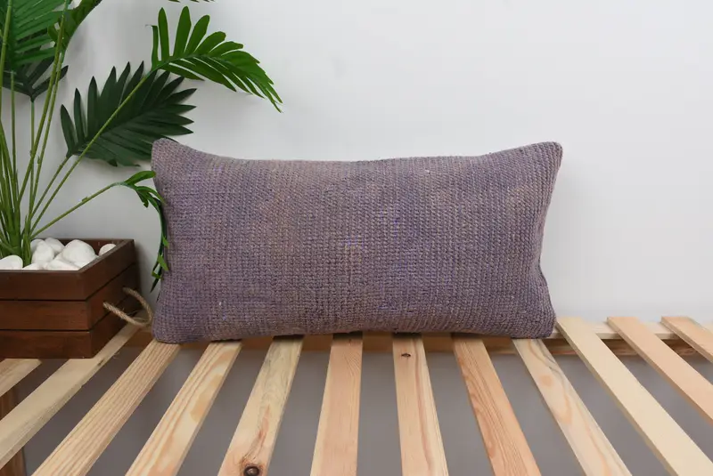 Morroccon Kilim Cushion Cushion, 12x24 Pink Pillow, Boho Pillow, Personalized Gift Pillow Cushion Cover, Pillow Case, Gift Pillow, Turkish Pillow - 1