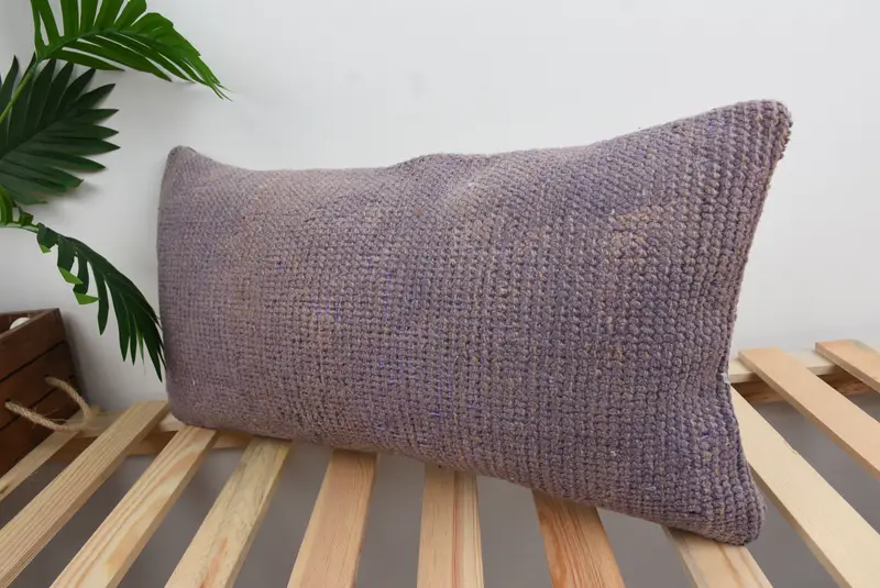 Morroccon Kilim Cushion Cushion, 12x24 Pink Pillow, Boho Pillow, Personalized Gift Pillow Cushion Cover, Pillow Case, Gift Pillow, Turkish Pillow - 5