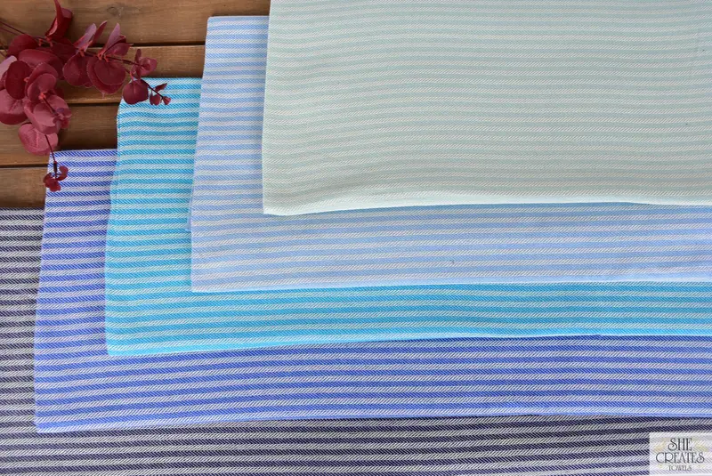 Grandma Gift, Personalized Towel Gift, Quick-Dry Beach Towel, Summer Towel, 68x38 Linen Striped Towel, Hammam towel, Monogrammed Beach Towel - 4