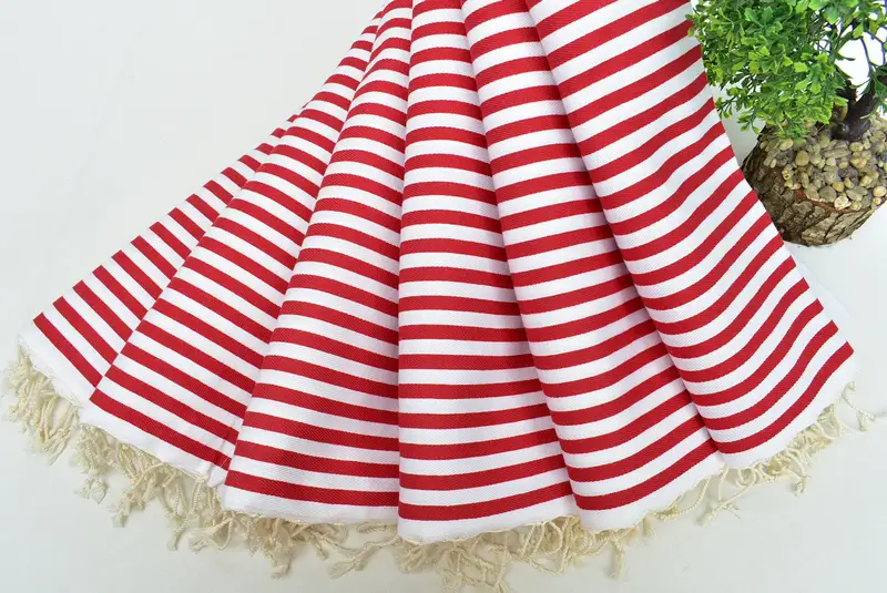 Wedding Gift, Bridesmaid Gifts, Merry Christmas Gifts, Girl Trip Party Favor, Turkish Hand Towel, Bridal Shower Gift, 40x18 Cotton Striped Towel - 4