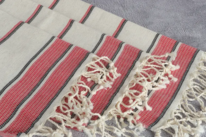 Toallas de pedido a granel, toallas de bordado, toalla de cocina de monograma, regalo de dama de honor, regalos de Navidad, regalo de boda, toallas de rayas de lino 40x20, toallas de baño - 5