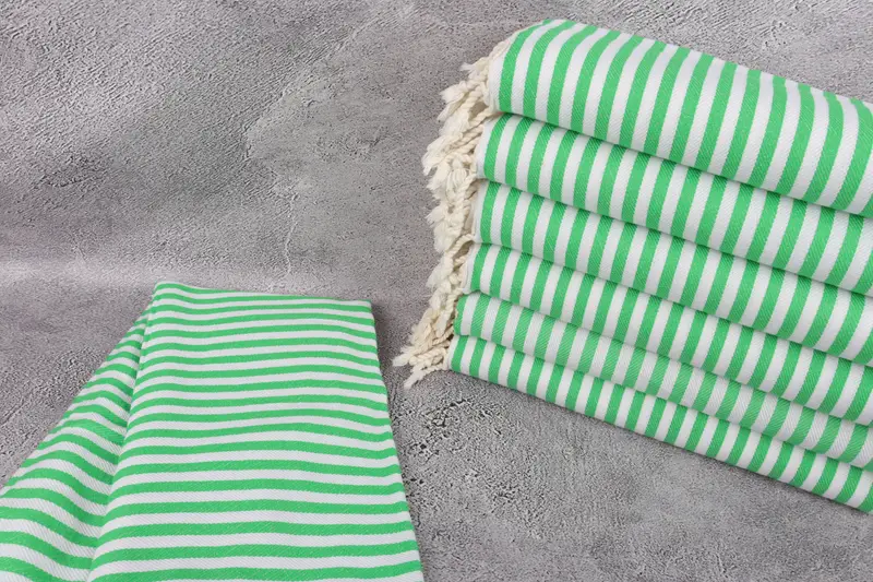 Best Wedding Gift, Bachelorette Towel, Turkish towel, Monogram Turkish Towel, Valentines Day Gift Idea, Custom Towel, 70x40 Cotton Striped Towel - 2