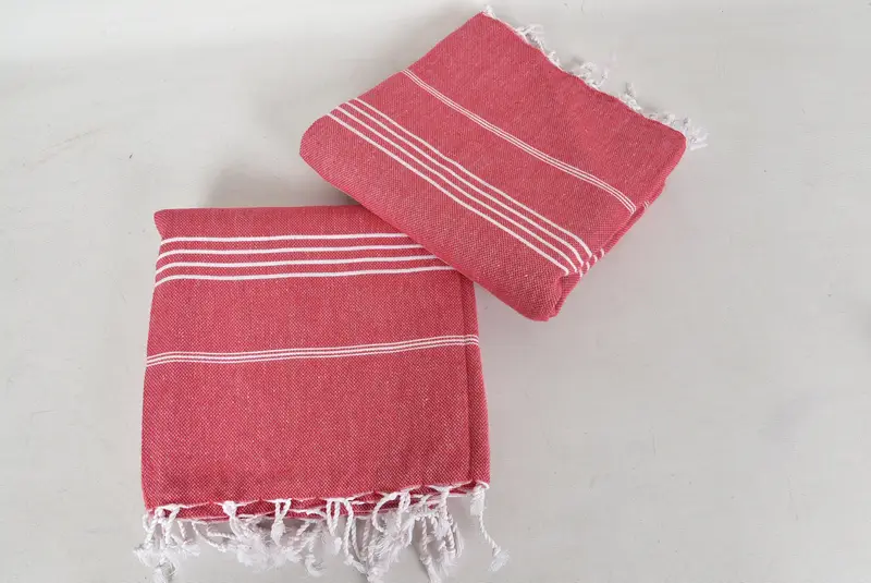 Large Turkish Towel, Monogram Beach Towel, Turkish towel bulk order for wedding gifts, Xmas Gifts, 70x40 Cotton Striped Towel, Lightweight towel - 6