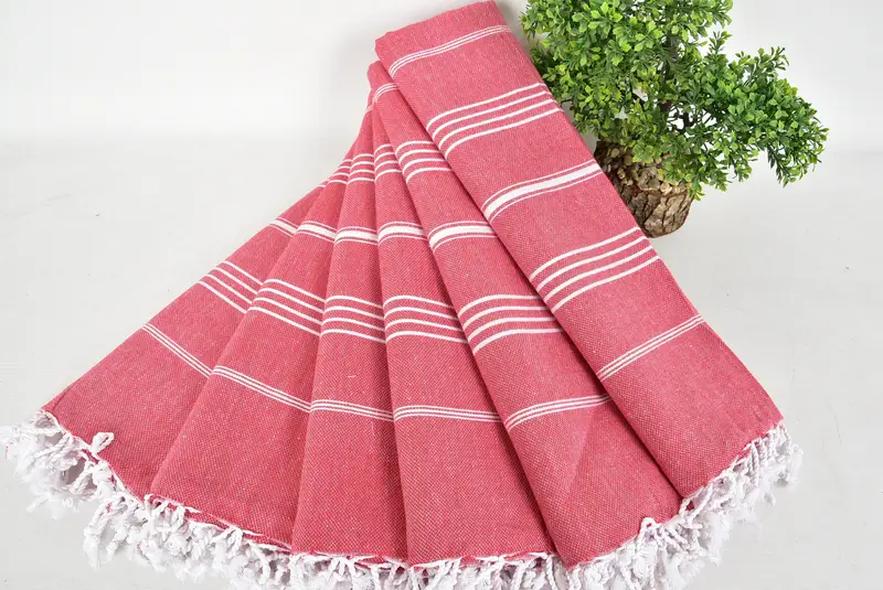 Large Turkish Towel, Monogram Beach Towel, Turkish towel bulk order for wedding gifts, Xmas Gifts, 70x40 Cotton Striped Towel, Lightweight towel - 4