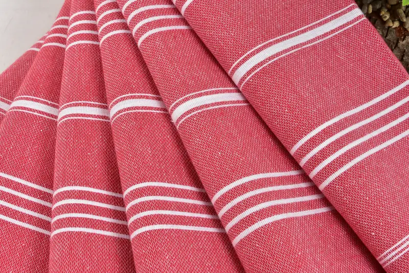 Large Turkish Towel, Monogram Beach Towel, Turkish towel bulk order for wedding gifts, Xmas Gifts, 70x40 Cotton Striped Towel, Lightweight towel - 5
