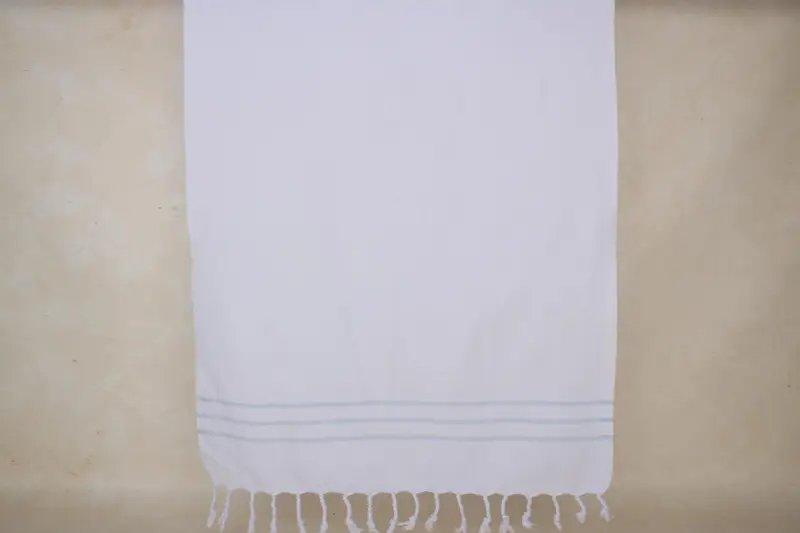 Toalla a rayas de algodón 40x24, regalo personalizado, regalo de boda de tema de playa, regalos personalizados, regalos de Navidad, toalla de mano personalizada, regalo de spa - 8