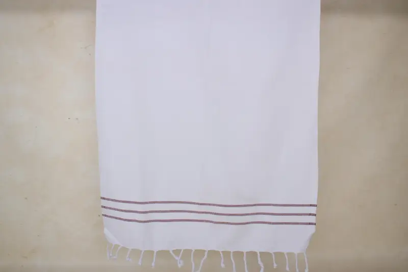 Toalla a rayas de algodón 40x24, regalo personalizado, regalo de boda de tema de playa, regalos personalizados, regalos de Navidad, toalla de mano personalizada, regalo de spa - 7