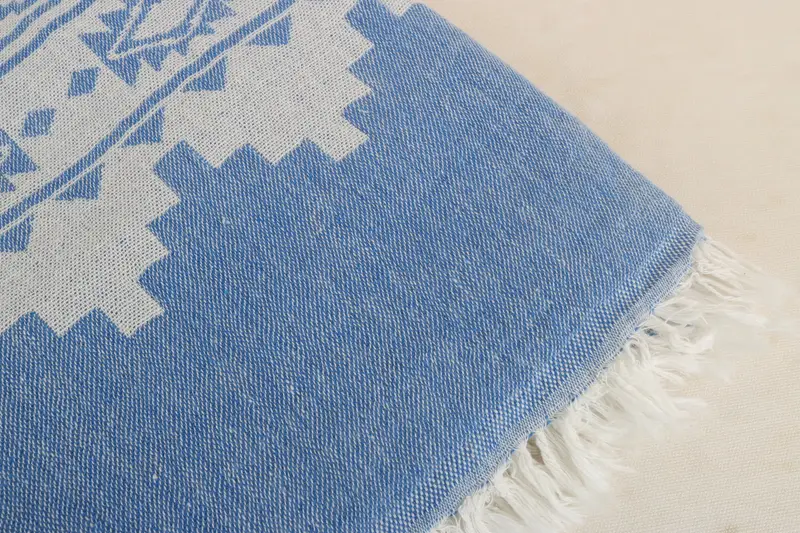 Gifts For Him, Xmas Gifts, Organic Beach Towel, Wedding Gifts Towel, Holiday Towel, 70x36 Linen Aztec Towel, Oversized Beach Towel, Best Beach Towel - 4