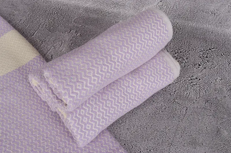 Beach Wedding Favor, Bathroom Towel, Gift For Wedding Day, Small Bath Towels, 40x18 Cotton Zigzag Towel, Personalized Gifts, Turkish Hand Towel - 7