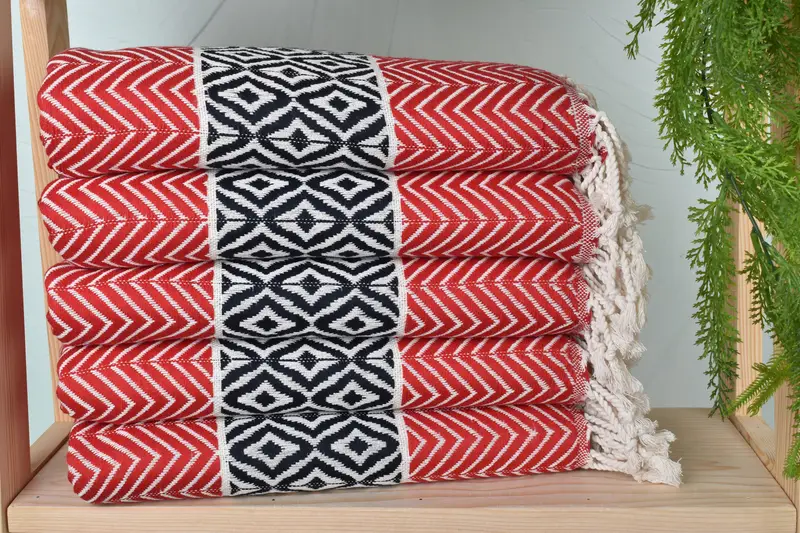 Bridesmaid Gift, Bachelorette Party Gifts, Turkish Towel Beach, Engagement Gift, Large Beach Towel Personalized, 70x40 Cotton Chevron Towel - 2