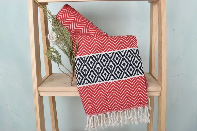 Bridesmaid Gift, Bachelorette Party Gifts, Turkish Towel Beach, Engagement Gift, Large Beach Towel Personalized, 70x40 Cotton Chevron Towel - 4