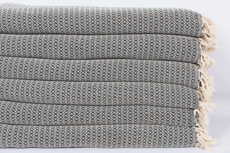 Turkish Cotton Blanket, Bachelorette Party Favors, Custom Blanket, Bachelorette Party Favors Beach, Wedding Favors, 96x80 Cotton Diamond Towel - 3