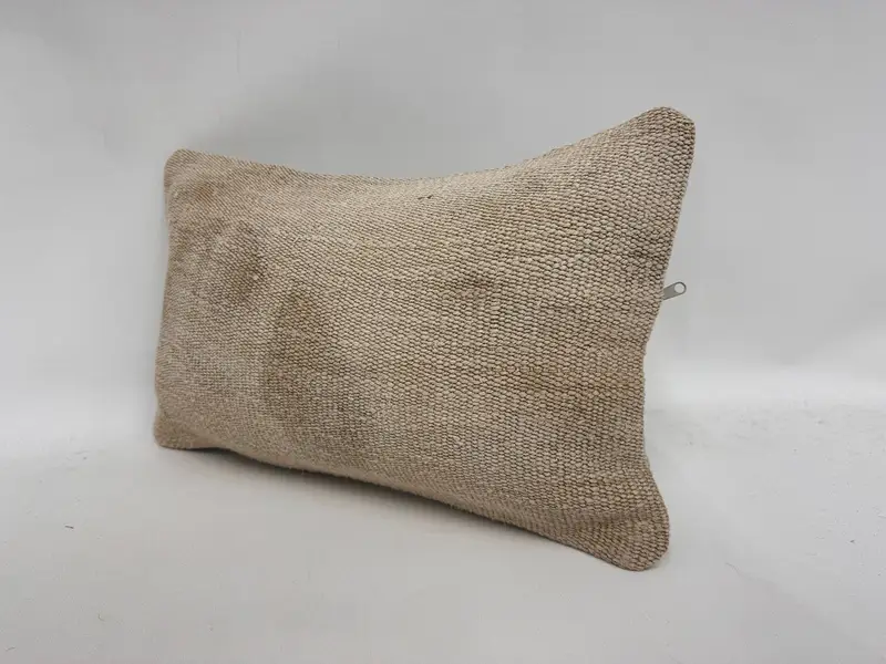 Bright Pillow Sham, Couch Cushion Case, Cushion Case, Boho Pillow Sham Cover, 12x20 White Cushion Case, Turkish Pillow, Antique Pillows - 4