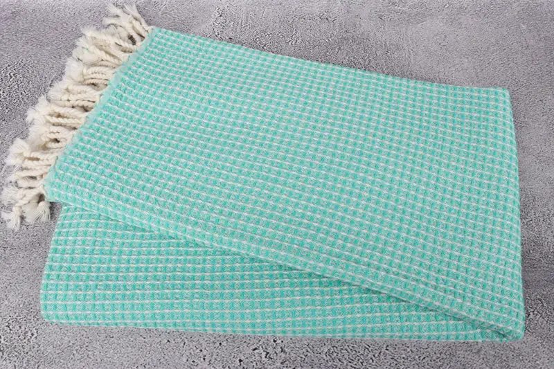 Wedding Anniversary Gift, Bride Gift, Wedding Gifts Towel, Bachelor Bachelorette Party Favors, 68x36 Cotton Waffle Towel, Monogrammed Beach Towel - 6