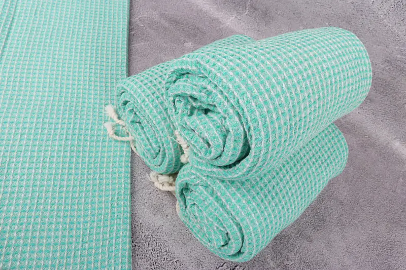 Wedding Anniversary Gift, Bride Gift, Wedding Gifts Towel, Bachelor Bachelorette Party Favors, 68x36 Cotton Waffle Towel, Monogrammed Beach Towel - 8