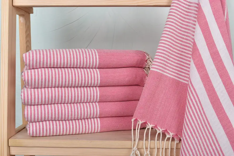 Embroidery Towel, Personalized Bridesmaid Gift, Best Beach Towel, 70x40 Cotton Striped Towel, Gift For Bride, Bachelorette Party Gifts Bridesmaids - 2